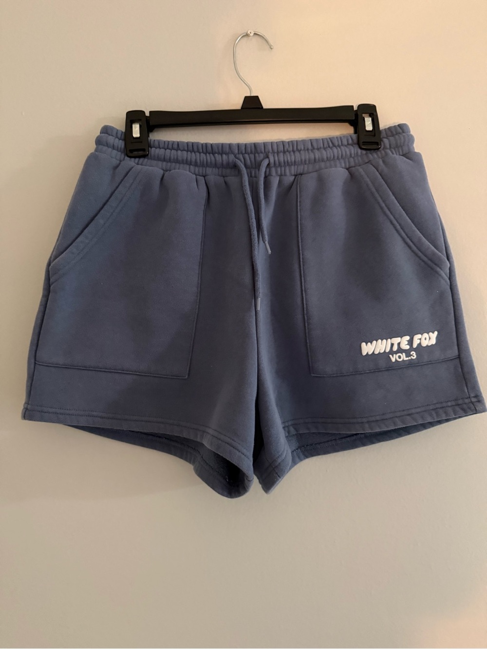 White Fox Boutique Blue Vol.3 Women's Athletic Fleece Shorts